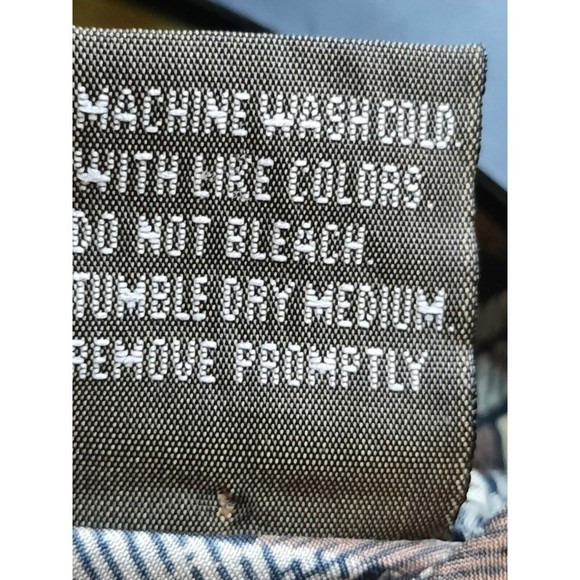 Silk Icon 100% Silk Geometric SHORT SLEEVE BUTTON UP SHIRT Large L - Picture 6 of 6